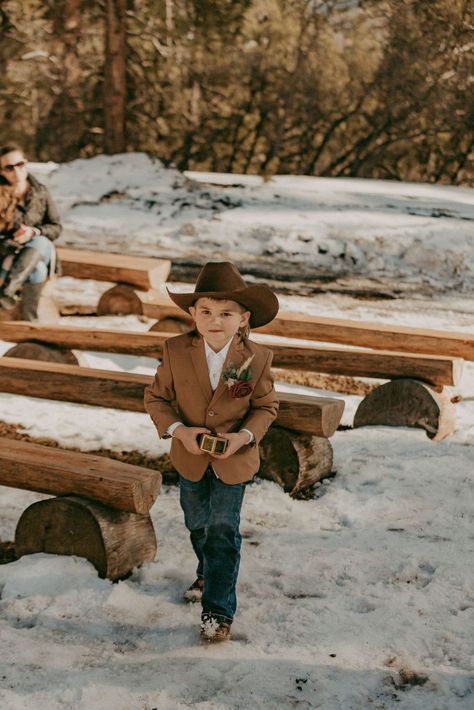 Country Wedding Ring Bearer Outfit, Western Groom Outfit, Western Wedding Ring Bearer Outfit, Son Ring Bearer Ideas, Cowboy Husband Wedding, Country Ring Bearer Outfit, Men’s Wedding Western Wear, Cowboy Ring Bearer, Vaquero Photoshoot