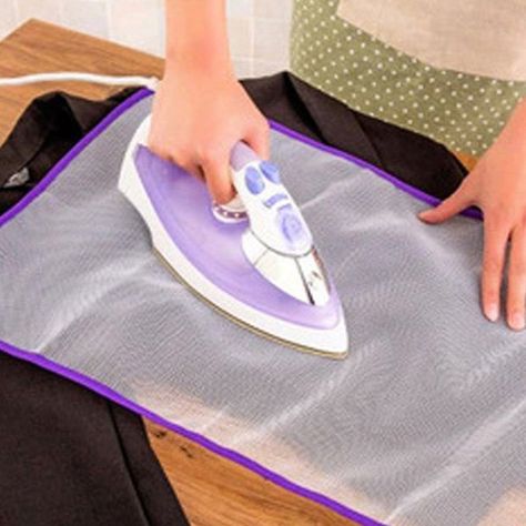 Protective Ironing Scorch-Saving Mesh Pressing Pad Mesh Cloth Ironing Pad, Iron Accessories, Ironing Board Covers, Heat Mat, Ironing Board, How To Iron Clothes, Sewing Tools, Pad Cover, Mua Sắm