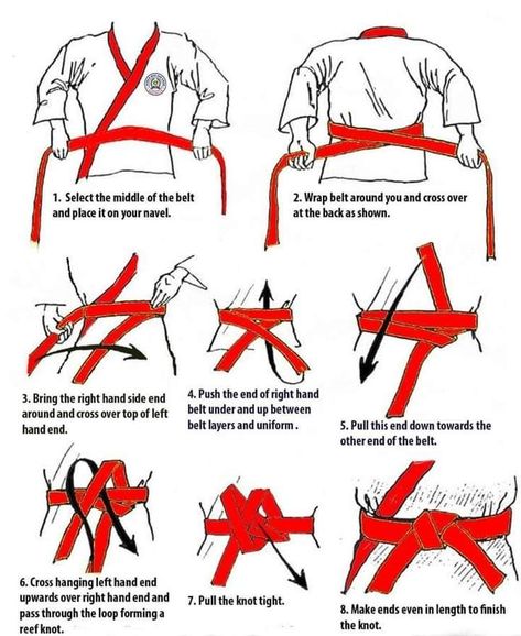 Kajukenbo Martial Art, How To Tie A Karate Belt, Martial Arts Belt, Belt Knots, Jiu Jitsu Belts, Karate Kata, Jiu Jitsu Techniques, Martial Arts Belts, Karate Belt