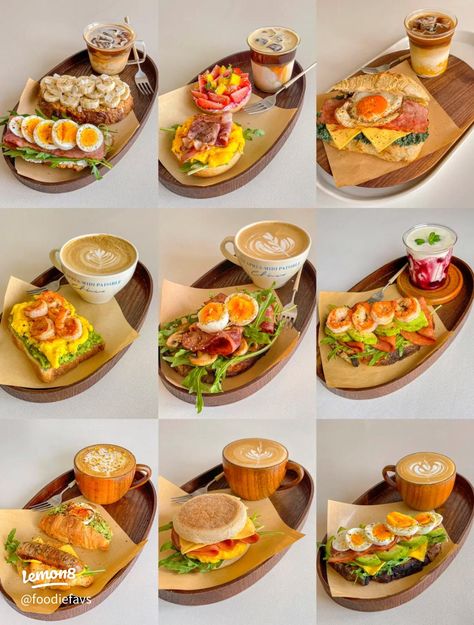 Cafe Sandwiches, Healthy Food Menu, Resep Diet, Makanan Diet, Healthy Food Dishes, Healthy Food Motivation, Food Recepie, Food Presentation, Food Obsession