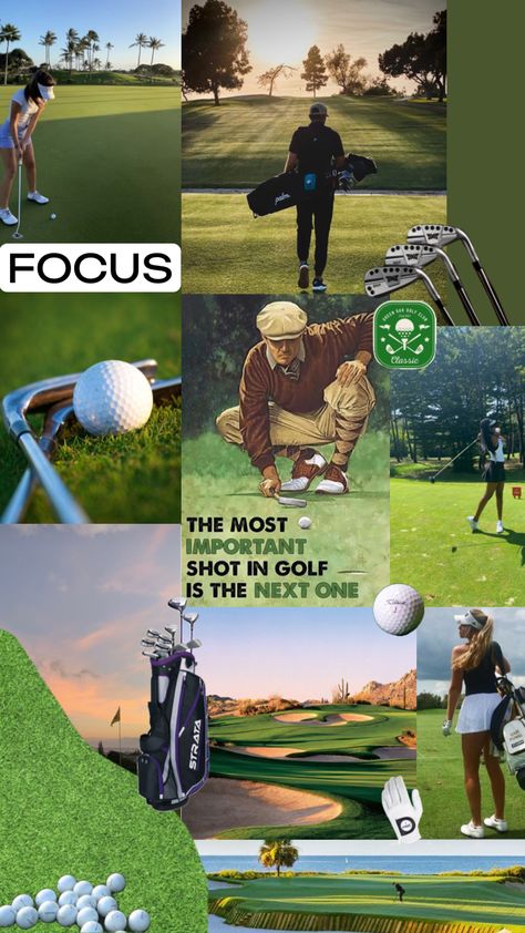 Golf Collage, Golf Aesthetic, Golf Pictures, Golf Attire Women, Golf Inspiration, Sport Golf, Golf Event, Social Media Consultant, Golf Attire