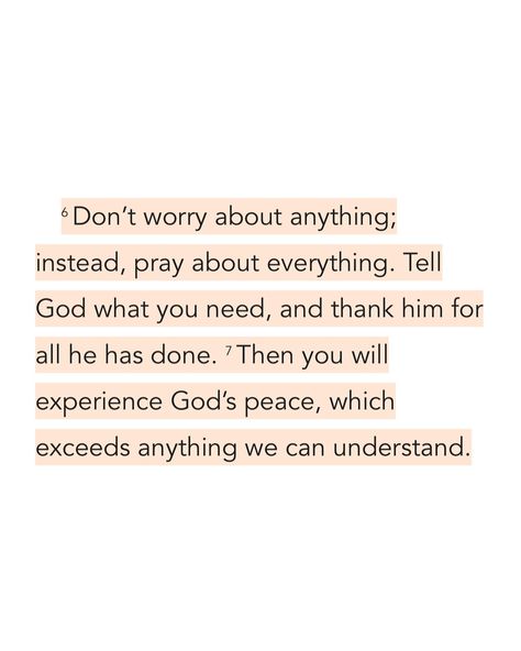 Zach Windahl | 🙏🏼 Philippians 4:6-7, NLT | Instagram Philippians 4:4-7, Phillipians 4 6-7, Philippians 4 6 7 Wallpaper, Philippians 4:6-7, Philippians 4 7, Philippians 4 19, Verse Poster, Christian Content, Philippians 4 6