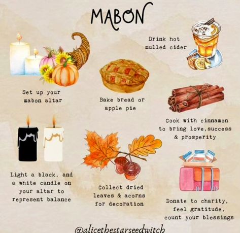 Wicca Mabon, Sabbath Recipes, Alban Elfed, Autumn Witch Aesthetic, Autumn Witchcraft, Mabon Aesthetic, Mabon Recipes, Mabon Decorations, Mabon Traditions