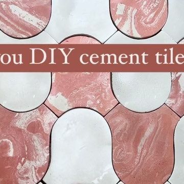 Make Tiles Diy Tutorial, Diy Concrete Tiles Mold, How To Make Cement Tiles, Victorian Observatory, Diy Tiles Making, Make Your Own Tiles, Cement Tiles Diy, Diy Concrete Tiles, Making Tiles