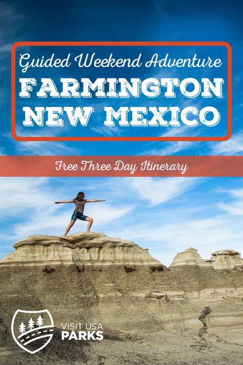 Guided Weekend Adventure in Farmington, New Mexico Farmington New Mexico, Usa Vacations, Arizona Road Trip, Visit Usa, Travel Bucket List Usa, Usa Cities, Travel Destinations Bucket Lists, Us Road Trip, Usa Travel Guide