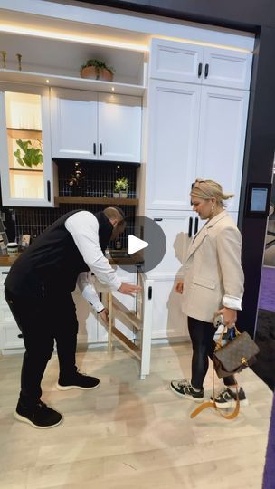 18K views · 531 reactions | A built in step ladder?? Calling all the fun-sized people like me 🙌🏽

#interiordesign #chattanoogainteriordesign #kitchenupgrade | Piper Phillips Stromatt | piper_thebuildingblonde · Original audio Kitchen Step Ladder, Fun Sized, Step Ladder, Kitchen Upgrades, Kitchen Design, Interior Design, The Originals, Design