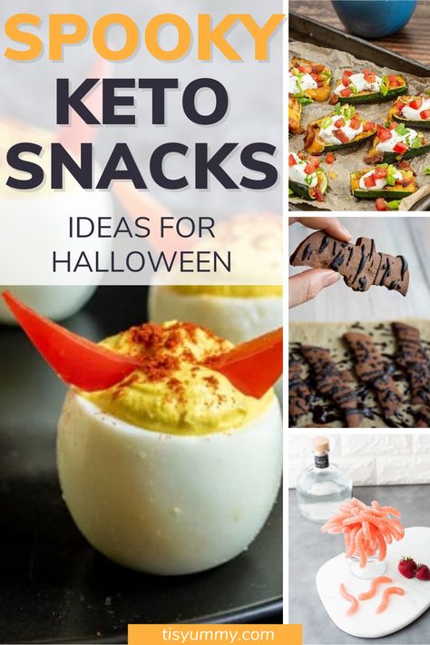 Keto Halloween, Keto Christmas Cookies, Keto Diet List, Easy Halloween Food, Halloween Treats Easy, High Fat Foods, Low Calorie Desserts, Diet Help, Low Carb Snacks