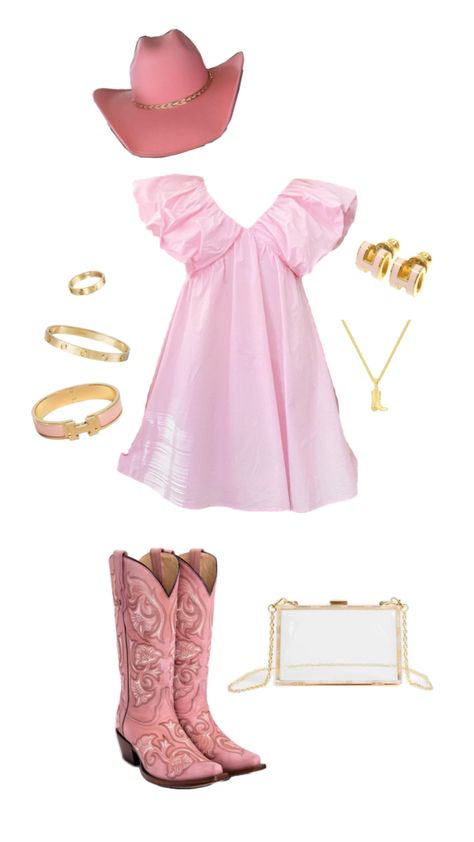 concert outfit, country concert outfit, pink outfit, pink country concert outfit Megan Moroney Concert, Concert Outfit Pink, Concert Outfit Country, Outfit Country Concert, Cute Concert Outfits, Megan Moroney, Outfit Country, Cowgirl Style Outfits, Cute Clothing Stores