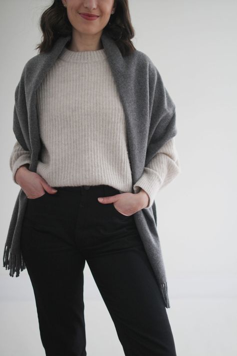 ALL GREY SUNDAY - Style Bee Lee Vosburgh, Sunday Style, Making Life Easier, Alpaca Sweater, A Jacket, Winter Clothing, Weekend Outfit, Outfit Details, A Couple