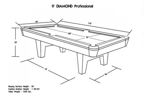 Billiard Table Dimensions, Pool Table Sketch, Pool Table Drawing, Snooker Table Design, Infinity Tables, Pool Table Dimensions, Diy Pool Table, Billard Table, Pool Table Design