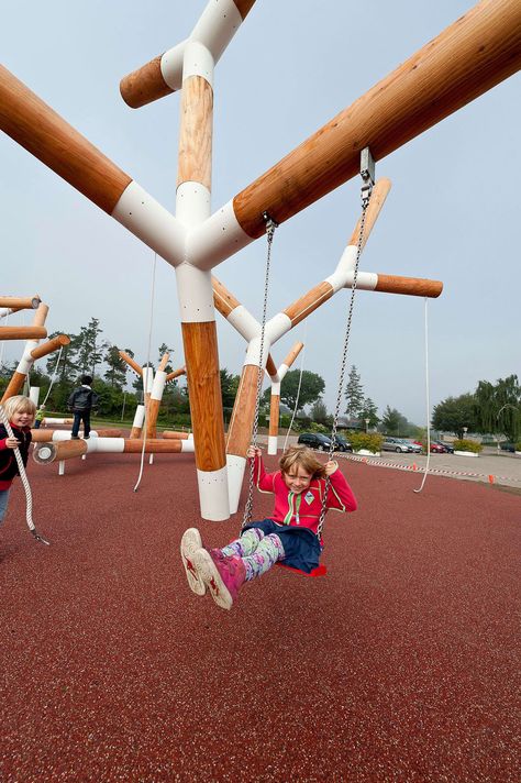 CEBRA, Mikkel Frost / CEBRA · The pulse park Playgrounds Architecture, Cool Playgrounds, Urban Playground, Children Park, Playground Design, Play Structure, Children Playing, Urban Park, Play Spaces