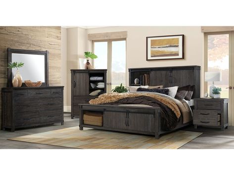 Elements International Scott Dark Bedroom - Queen and King 835641508 & 118263507 - Woodstock Home Amenities, Dark Wood Bedroom Furniture, Dark Wood Bedroom, Wood Bedroom Furniture, Dark Bedroom, 7 Drawer Dresser, Bedroom Furnishings, King Bedroom Sets, Bedroom Sets Queen