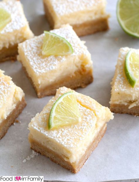 Margarita Bars Gooey Butter Cake Bars, Margarita Bars, Butter Cake Bars, Key Lime Bars, Ooey Gooey Butter Cake, Gooey Cake, Margarita Bar, Family Friendly Recipes, Lime Bars