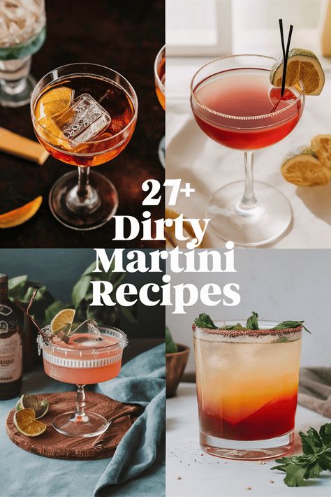 27+  Dirty Martini Recipes for a Guilt-Free Indulgence You’ll Love to Make!

Shake things up with these delightful dirty martini recipes! Perfect for any occasion these cocktails mix olive brine with gin or vodka for a savory twist. Enjoy guilt-free indulgence with fresh ingredients and fun garnishes. Cheers to your new favorite drink with olives vermouth mixers and zesty flavors! https://foodeau.com/dirty-martini-recipes Vodka Dirty Martini Recipes, Savory Martini Recipes, Martini Recipes Gin, Spicy Martini, Best Dirty Martini Recipe, Dirty Martini Party, Dirty Martini Vodka, Dirty Martini Recipe, Yellow Rice Recipes