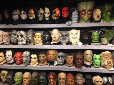 Don Post Studios Masks -The Crimson Ghost Mask Room 2015 Crimson Ghost, Goth Kitchen Decor, Room 2015, Goth Kitchen, Horror Room, Ghost Mask, Mascaras Halloween, Mask Collection, Monster Mask