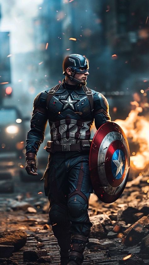 Captain America Art, Captain Marvel Shazam, Captain America Wallpaper, Marvel Superheroes Art, Avengers Art, Marvel Superhero Posters, Spiderman Pictures, Avengers Wallpaper, Marvel Comics Wallpaper