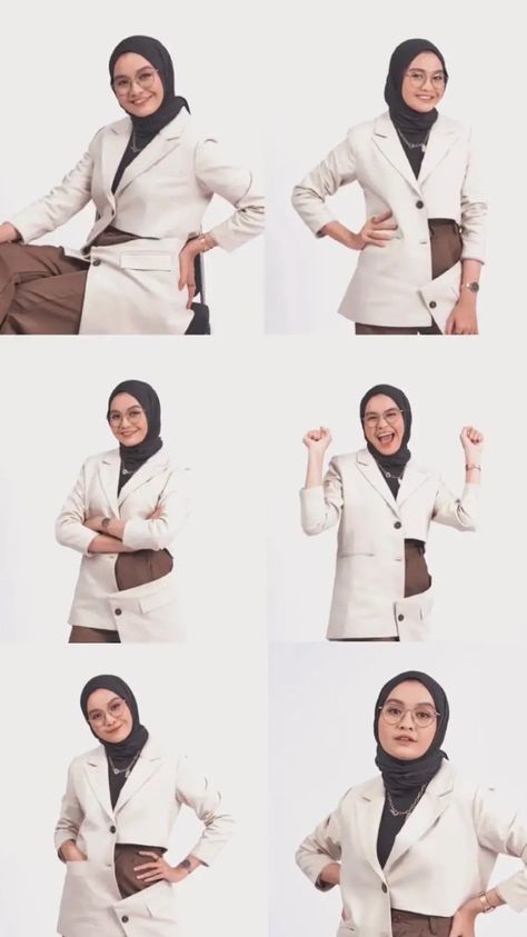 Foto Cv Hijab, Foto Formal Kerja, Photobox Pose, Self Photo Studio, Self Photoshoot, Studio Photoshoot Ideas, Birthday Photoshoot Ideas, Business Pictures, Studio Poses