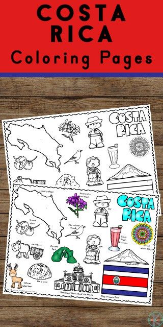 What do you know about the lovely Central American country of Costa Rica? Did you know they are famous for coffee, bananas, ox and cart and more! These free printable Costa Rica Coloring Pages are a fun way to learn about Costa Rica. These country coloring pages are a great geography resource for for preschool, pre k, kindergarten, first grade, 2nd grade, 3rd grade, 4th grade, and 5th grade kids. Costa Rica Kindergarten, Costa Rica Unit Study, Costa Rica Crafts For Kids, Argentina Coloring Pages, Costa Rica Activities, Mexico Night, Japan For Kids, Costa Rica Art, Argentina Culture