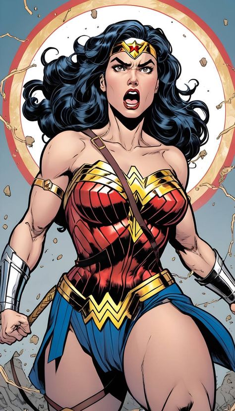 Wonder Woman Comic Art, Wonder Woman Drawing, Batgirl Art, Castlevania Wallpaper, Dc Comics Women, Justice League Wonder Woman, Time Of The Month, Dc Comics Wallpaper, Wonder Woman Art