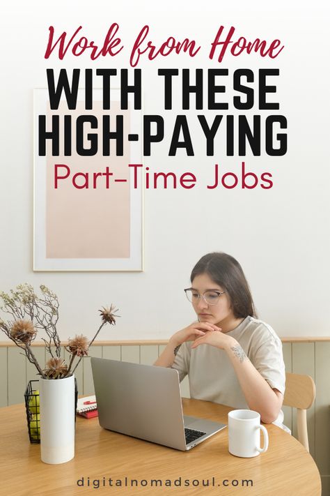 Are you looking for high-paying online jobs you can do from home? These great remote jobs can easily be done from your laptop which means they are perfect if you want to work from home or work remotely while traveling. They are also popular part-time jobs which is perfect if you are looking for a side hustle or need some extra cash. Check them out now and start making money online today! #parttimejob #workremote #sahm #digitalnomad Amazon Work From Home, Online Jobs For Teens, Easy Online Jobs, Healthcare Jobs, Best Online Jobs, Colorful Outfits, Service Jobs, Business Models, Student Jobs