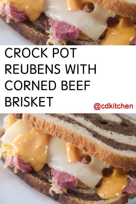 Thousand Island Salad, Corned Beef Recipes Crock Pot, Island Salad, Crockpot Cabbage Recipes, Corned Beef Recipes Slow Cooker, Beef Brisket Recipe, Cooking Corned Beef, Brisket Recipe, Beef Brisket Recipes