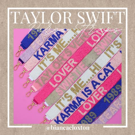 Taylor Swift, Concert Bag, Clear Purse, Beaded Purse Strap, Interchangeable Strap, The Eras Tour Eras Tour Bag, Taylor Swift Bag Ideas, Taylor Swift Vip Lanyard, Taylor Swift Concert Bag, Taylor Swift Purse, Taylor Swift Clear Bag, Clear Purse For Concert, Clear Concert Purse, Concert Bags