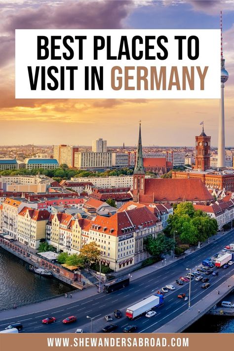 From beautiful small towns to peaceful countrysides, fairytale castles and lively cities, here are the absolute best places to add to your Germany bucket list. | Germany travel tips | Best places in Germany | Best places to visit in Germany | Prettiest places in Germany | What to do in Germany | Germany travel guide | Bucket list locations in Germany | Things to do in Germany | Germany places to visit | Best cities in Germany | Berlin | Frankfurt | Germany castles | Black Forest | Cologne Things To Do In Germany, Places In Germany, Places To Visit In Germany, Germany Travel Guide, Berlin Travel, Germany Photography, Germany Berlin, Cities In Germany, Germany Castles