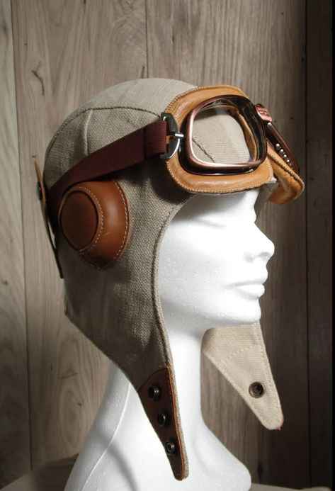 Aviator Hat Pattern, Steampunk Helmet, Aviator Helmet, Steampunk Aviator, Aviator Cap, Aviator Goggles, Helmet Hat, Aviator Hat, Different Hats