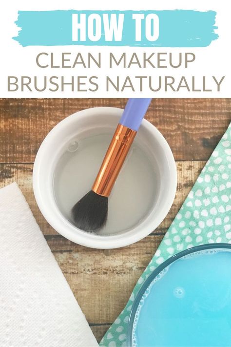 Dirty Makeup, Diy Makeup Brush Cleaner, Diy Makeup Brush Holder, Clean Makeup Brushes, Spring Cleaning Challenge, Diy Makeup Brush, Makeup Brush Cleaner, Work Diy, How To Clean Makeup Brushes