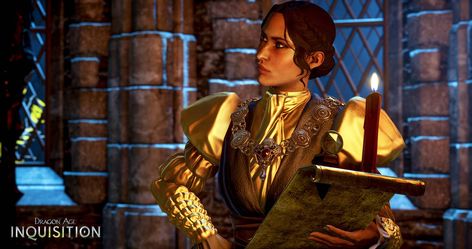 Dragon Age Inquisition Josephine, Dragon Age Josephine, Josephine Montilyet, Dragon Age Characters, Paint A Picture, Vampire Masquerade, Dragon Age 3, Dragon Age Inquisition, Xenoblade Chronicles