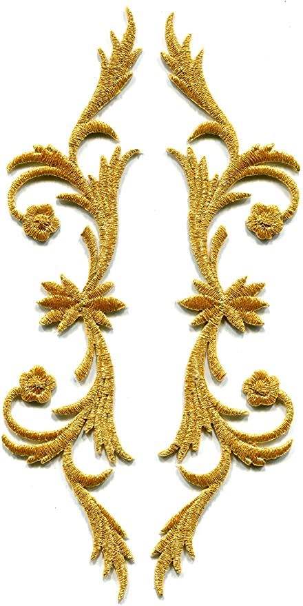 Fabric Applique Diy, Leaf Embroidery Design, Sew Applique, Boho Art Deco, The Magic Flute, Gold Work Embroidery, Bead Embroidery Patterns, Beaded Jewels, Sewing Appliques