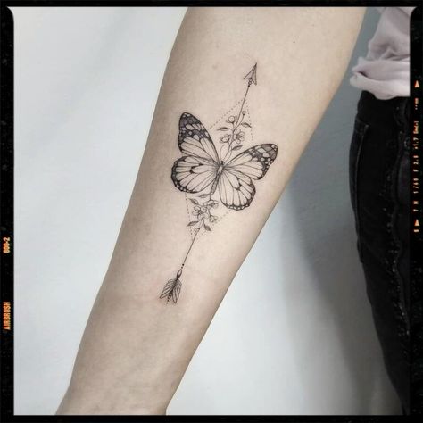 TATTOOS Arrow Tattoo Meaning, Tattoo Art Ideas, Crossed Arrow Tattoos, Arrow Forearm Tattoo, Tattoo Papillon, Mandala Tattoo Ideas, Arrow Tattoos For Women, Small Arrow Tattoos, Arrow Tattoo Design