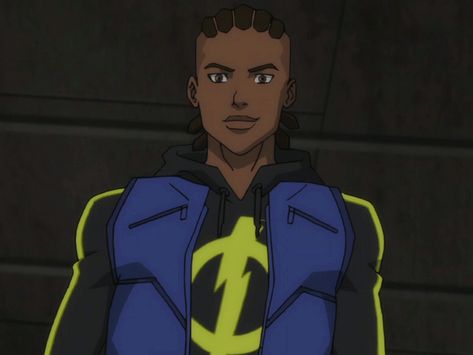 Static | Young Justice Wiki | Fandom Virgil Hawkins, Static Shock, Hero Time, Dc Icons, Blue Beetle, Lex Luthor, Black Lightning, The Originals Characters, Black Canary