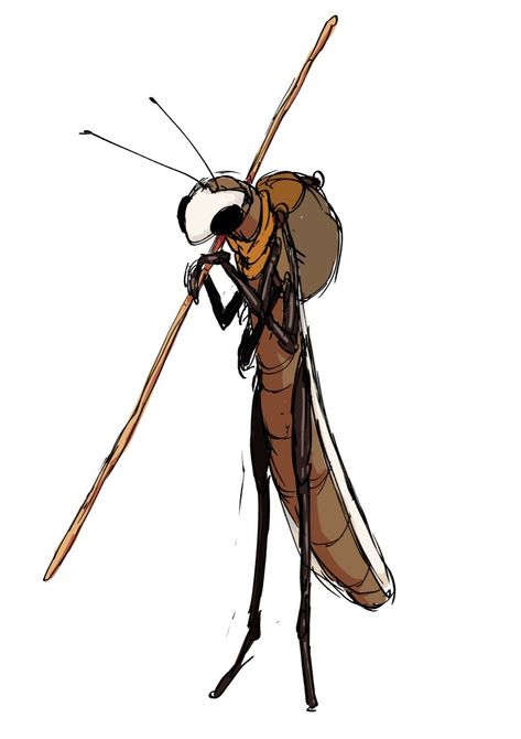 Insect Warrior Art, Beetle Person Character Design, Beetle Oc Art, Cricket Character Design, Insect Character Art, Insect People Character Design, Insect Person Character Design, Mosquito Character Design, Bug People Character Design