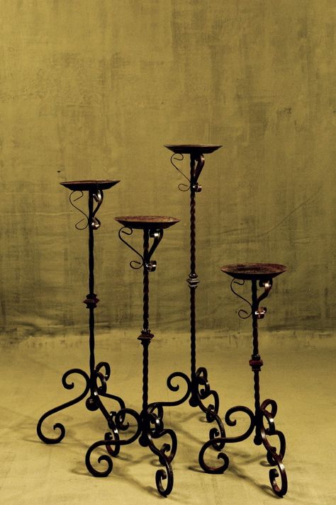 Wedding Pillars, Living Room Redesign, Honey Label, Wrought Iron Furniture, Iron Candlesticks, Home Decor Colors, Metal Furniture Design, Door Design Modern, Rental Decorating