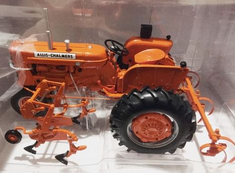 Ag Farm Toys 1/16 Allis-Chalmers D14 Tractor w 2 Row Cultivator, 2017 Orange Spectacular - SpecCast Farmall Super M, Farm Life Quotes, John Deere Toys, Pedal Tractor, Toy Tractors, Vintage Pedal Cars, Allis Chalmers Tractors, Small Tractors, Allis Chalmers