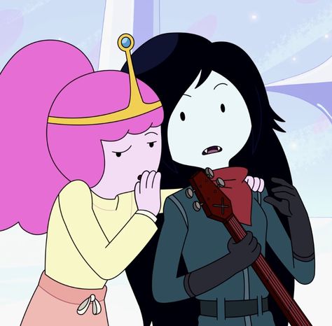 Pb And Marceline, Marceline Princess Bubblegum, Adventure Time Distant Lands, Bubblegum And Marceline, Adveture Time, Marceline And Princess Bubblegum, Marceline And Bubblegum, Adventure Time Characters, Marceline The Vampire Queen