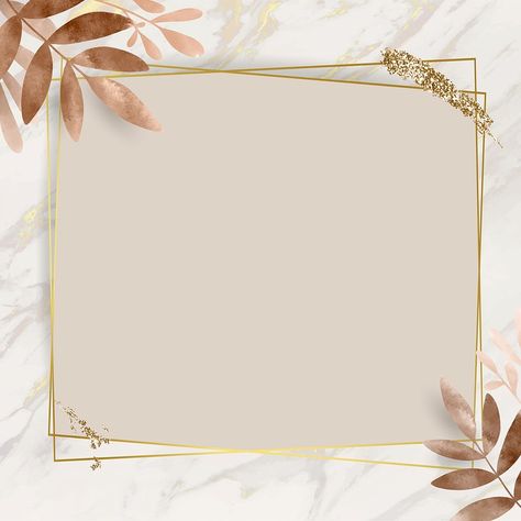 Golden Rectangle, Flower Background Iphone, Wallpaper Iphone Boho, Boho Invitations, Frame Square, Boho Wallpaper, Frame Vector, Floral Border Design, Framed Wallpaper