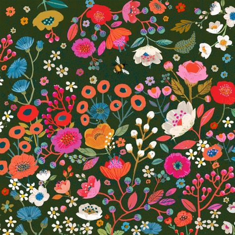 Victoria Ball | Some floral colour for a grey day🍃🌸🌼 #illustration #art #floral #autumn #fall #colour #color #print #textile #flowers | Instagram Fall Floral Illustration, Fall Flowers Illustration, Textile Flowers, Tasha Tudor, Day Illustration, Flowers Instagram, Flowers Illustration, Floral Illustration, Floral Color