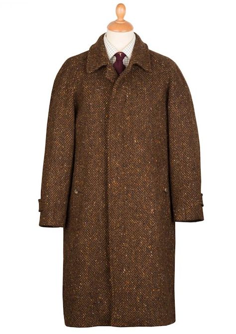 Cordings - Donegal Tweed Coat Mens Dress Hats, Tweed Run, Donegal Tweed, Italy Outfits, Mens Formal Wear, British Outfits, Mens Winter, Men Formal, Tweed Coat