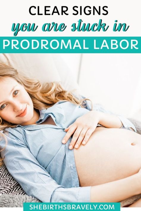 Is your birth plan not progressing and you find yourself stuck in prodromal labor? Here are clear signs you are in prodromal labor. Click for tips and advice for surviving prodromal labor and how to get your labor moving along.  #shebirthsbravely #doula #homebirth #givingbirth #prodromallabor #labor #delivery #firsttimeMom Early Labor Tips, Hairstyles For Labor And Delivery, Prodromal Labor, Labor Advice, Back Labor, Labor Positions, Early Labor, Pregnancy Pain, Preterm Labor