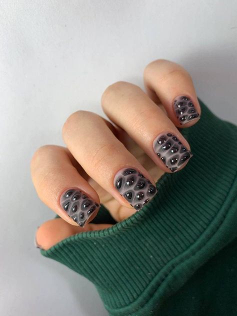 Korean Manicure, Nail Design Glitter, Mens Nails, Retro Nails, Magic Nails, Hello Nails, Hippie Nails, Punk Nails, Grunge Nails