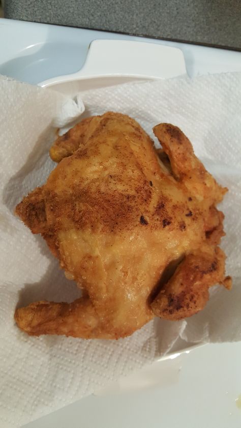 Deep Fried Cornish Hen Recipe, Deep Fried Cornish Hens, Fried Cornish Hen Recipe, Fried Cornish Hens, Game Hen Recipes, Thanksgiving For Two, Cornish Game Hen Recipes, Cornish Game Hens, Cornish Hen Recipe