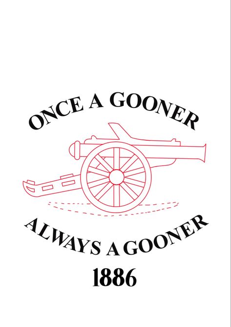 Arsenal Cannon Tattoo, Arsenal Tattoo Design, Arsenal Tattoo Ideas, Arsenal Drawing, Arsenal Quotes, Arsenal Tattoo, Arsenal Badge, Football Merch, Cold Images