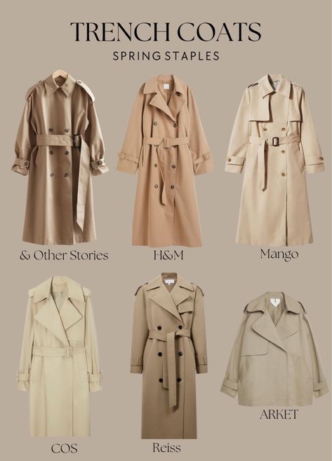 Double-breasted Trench Coat curated on LTK Korean Fashion Trench Coat, How To Style Long Beige Coat, Double Breasted Trench Coat Women, Modern Trench Coat Women, Trench Coat Styles For Women, How To Style Coats Casual, Winter Coat Dress Outfit, Beige Trench Coat Outfit Women, Long Coat Styling