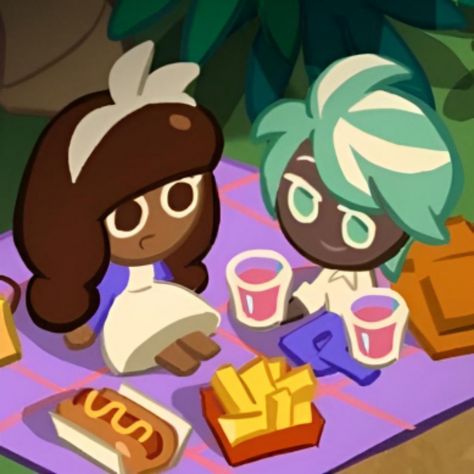 Cocoa Cookie Run, Mint Choco Cookie, Rockstar Cookie, Hot Cocoa Cookies, Mint Choco, Cookie Games, Cookierun Kingdom, Cocoa Cookies, Cookie Run Ovenbreak