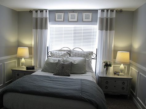 #bedroom #ideas Bedrooms Decor, Bedroom Windows, Trendy Bedroom, Master Bedrooms, Spare Bedroom, Bedroom Layouts, Spare Room, Remodel Bedroom, Master Bedrooms Decor