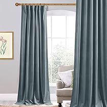 Velvet Curtains Living Room Ideas, Living Room Curtains Ideas Color Schemes, Cozy Blue Living Room, Blue Green Curtains, Velvet Curtains Living Room, Blue Velvet Curtains, Teal Curtains, Hand Touching, Sliding Door Curtains