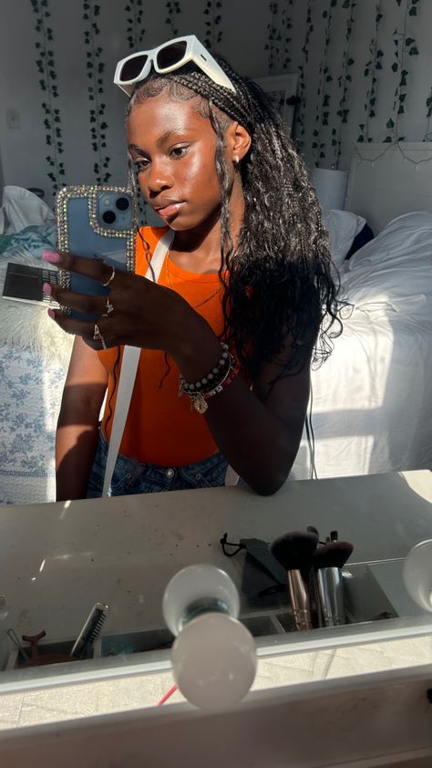 Pretty Brownskin Girls Teenager, Pretty Brown Skin Girls Black 14-15, Brown Skin Teen Girl, Pretty 12 Year Black, Brownskin Girl Teen, Black Teenage Girl, Pretty Dark Skin, Cute Box Braids Hairstyles