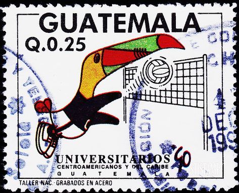 Stamps Collection, Postage Stamps, Guatemala, Stamp